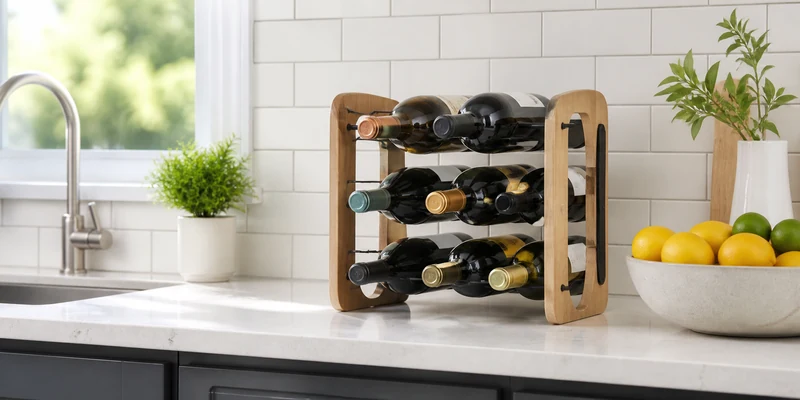 Countertop Wine Rack: Best Small Racks for Your Kitchen