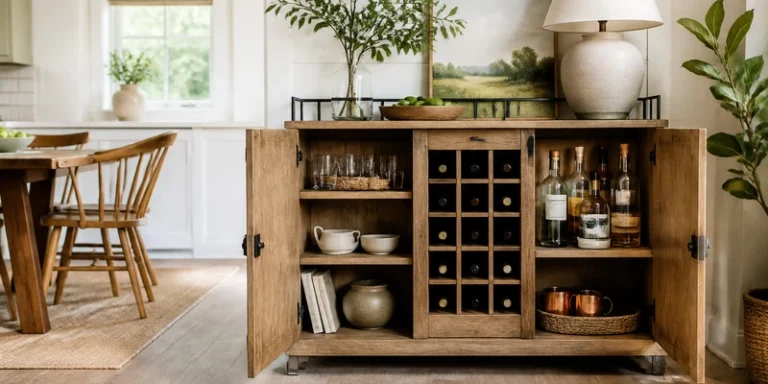 Farmhouse Bar Cabinet Picks With Real Rustic Character