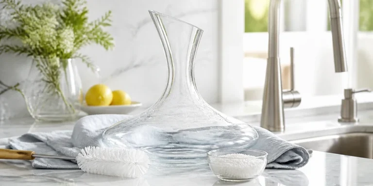 How to Clean a Decanter: Stains, Haze, and Residue