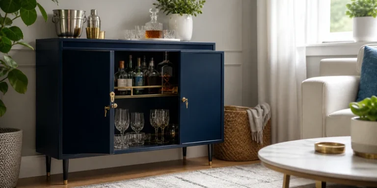 Locking Bar Cabinet Picks for Family Homes and Rentals