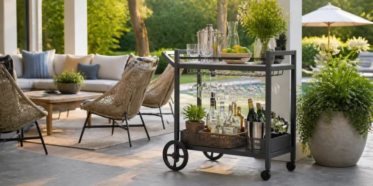 Outdoor Bar Cart Picks That Survive Patio Season